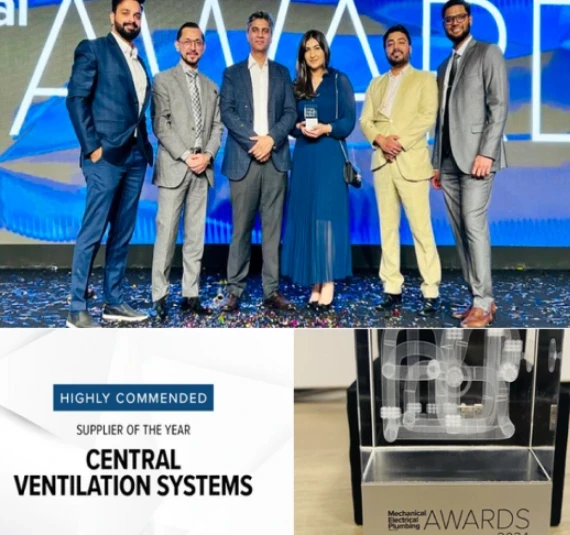 Highly Commended MEP Awards for the Supplier of the Year Category